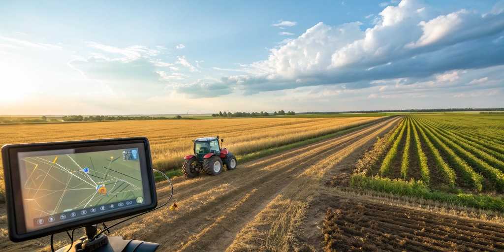 GPS на трактор