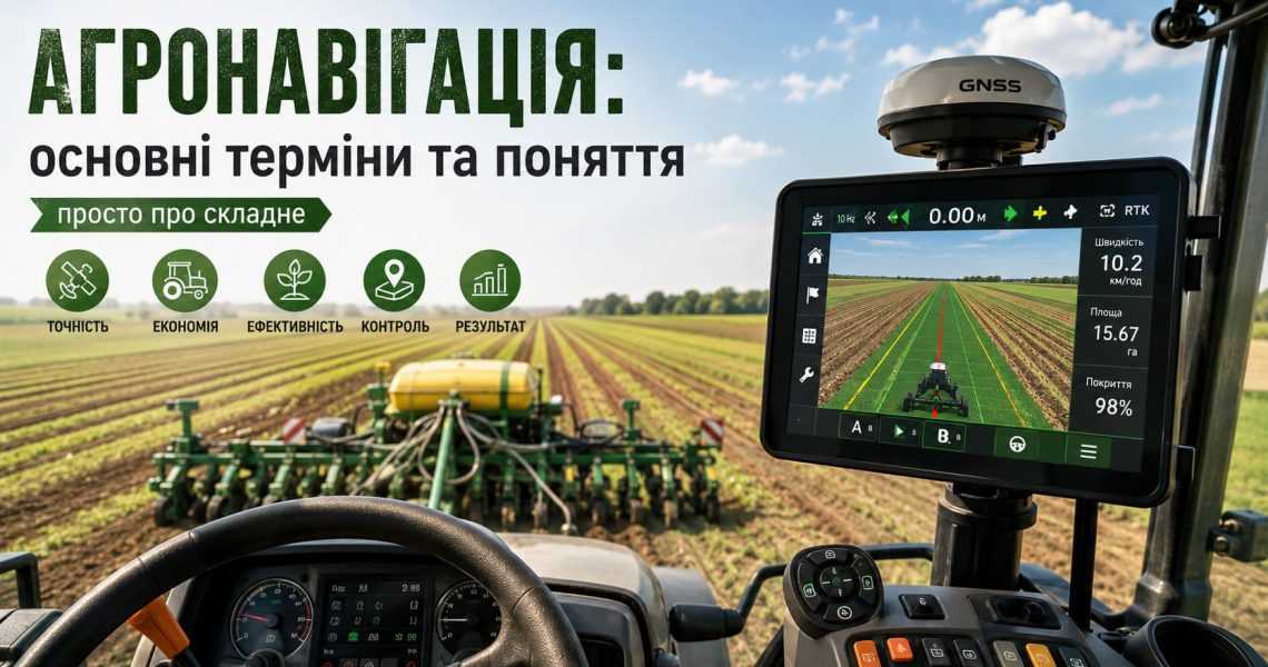 словник термінів агронавігації