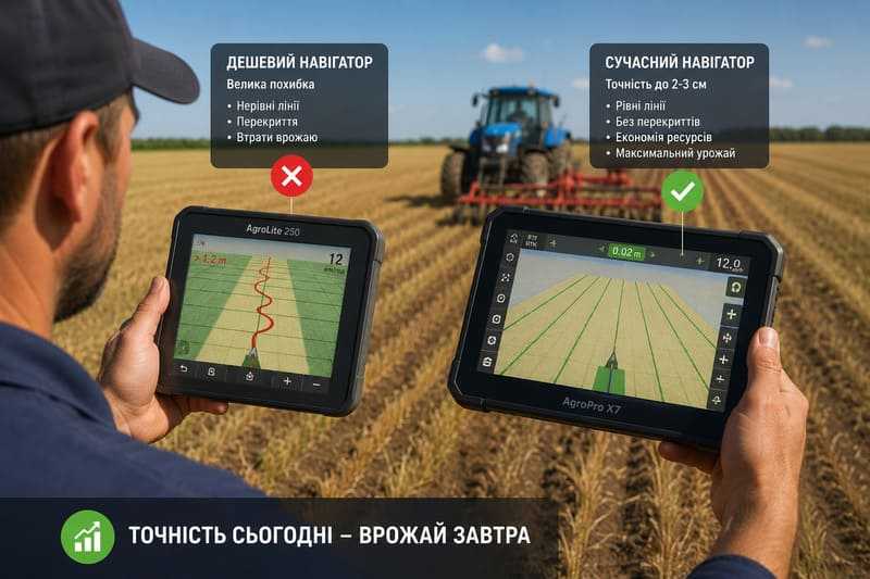 помилки при купівлі агронавігатора
